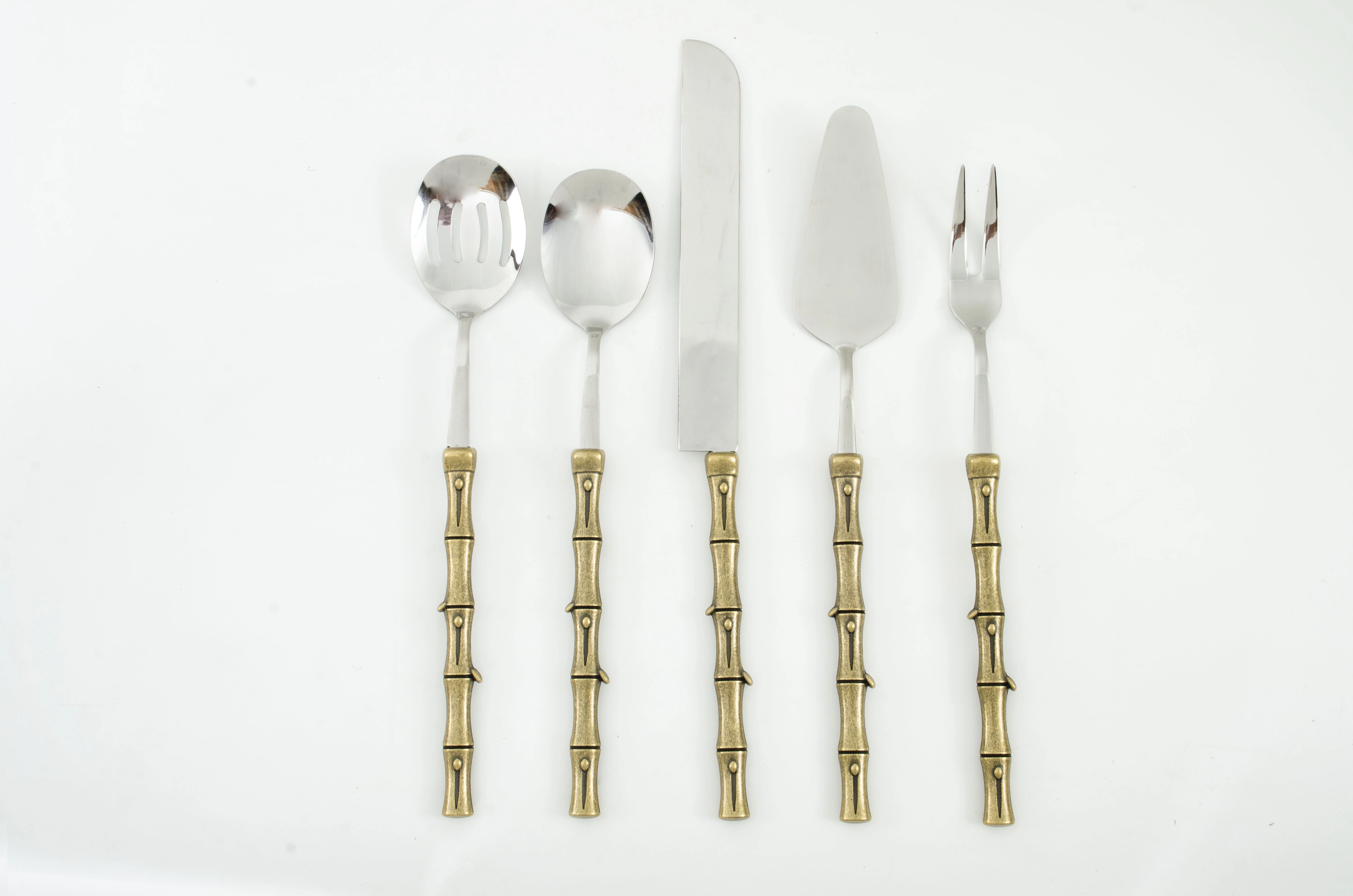 BAMBU 5 PARÇA SERVİS ANTİK