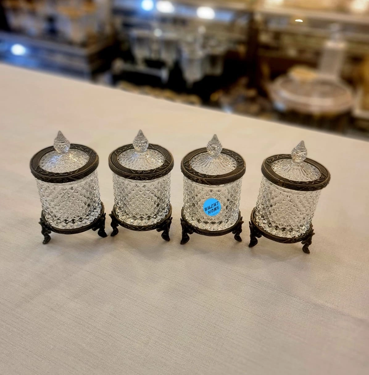 4 PARÇA ANTİK BAHARAT SETİ