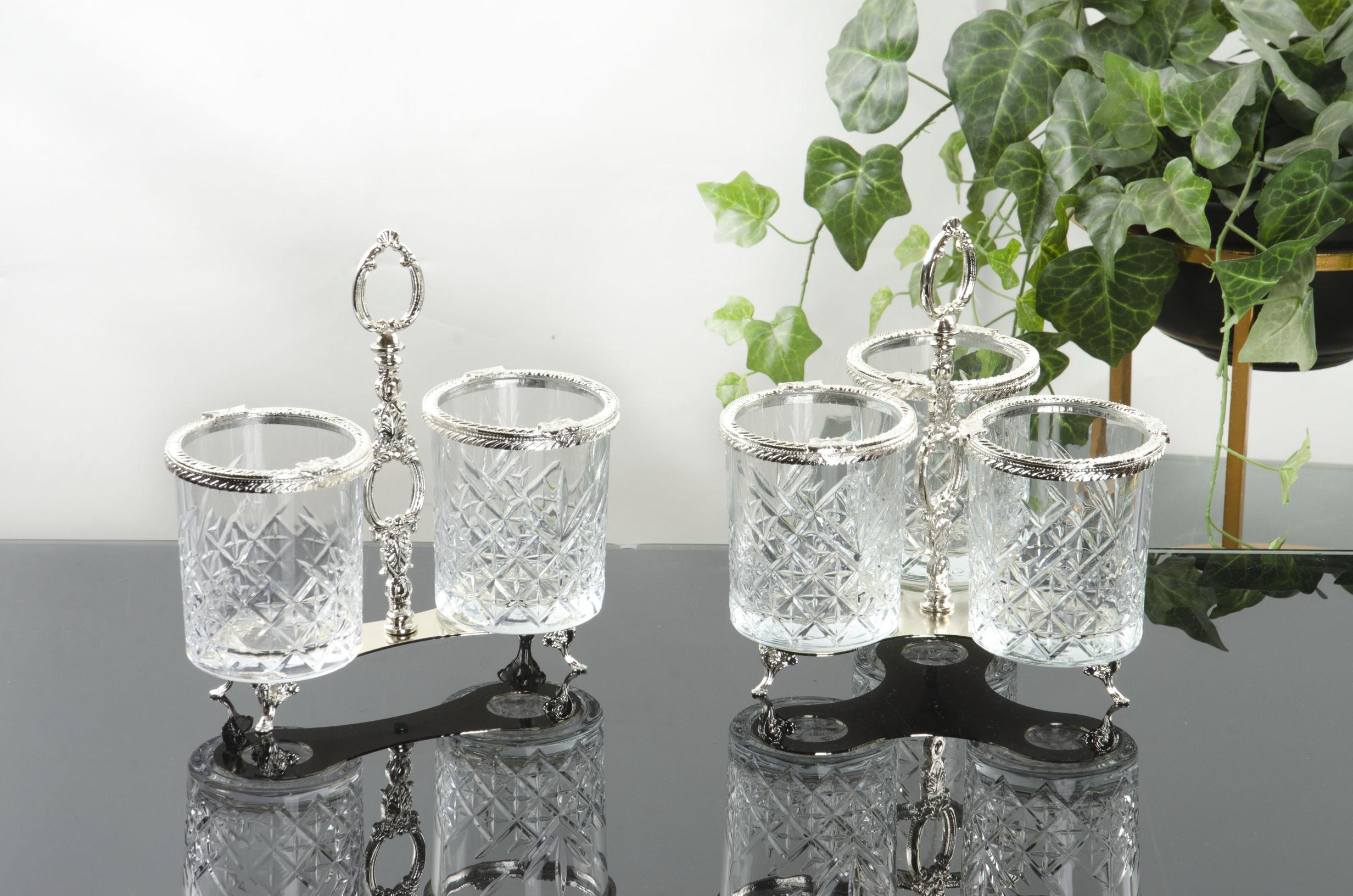 2’Lİ KAŞIKLIK  SET GÜMÜŞ