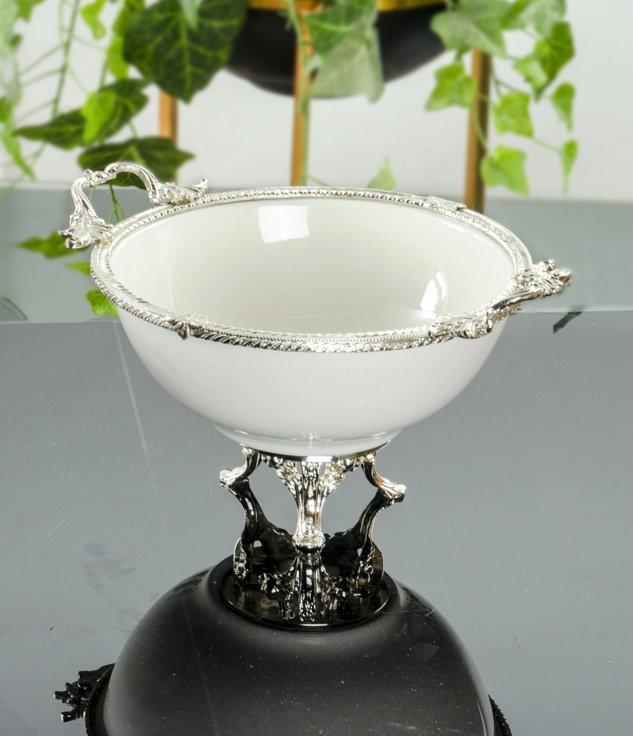 26 CM KULPLU PORSELEN SALATA KASESİ 